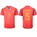 Spanje Sergio Busquets #5 Voetbalkleding Thuisshirt WK 2022 Korte Mouwen